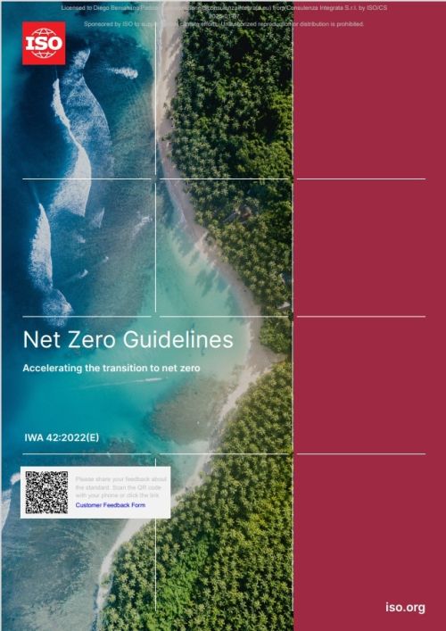 ISO: Net Zero Guidelines | Consulenza e Formazione Certificate